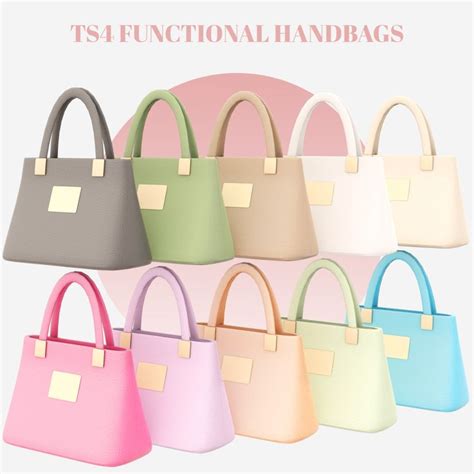 functional purse sims 4|functional purse sims 4 mod.